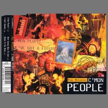 1993 02 22 C'MON PEOPLE - PAUL McCARTNEY DISCOGRAPHY - 7 2438 80546 2 1 - HOLLAND  - pic 1