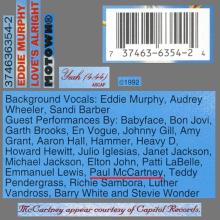 1993 02 23 USA Eddie Murphy-Love's Alright - Yeah ⁄ 374636354-2 ⁄ 7 37463-6354-2 4 - pic 4