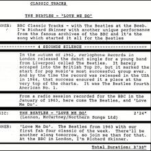 1993 03 08 - THE BEATLES RADIO SHOW - WESTWOOD ONE - BBC CLASSIC TRACKS - pic 5