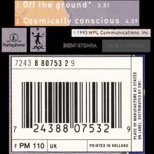 1993 04 19 OFF THE GROUND - 2 TRACKS - PAUL McCARTNEY DISCOGRAPHY - 7 24388 07532 9 - HOLLAND - pic 4