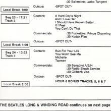 1994 05 24 - 30 - THE BEATLES RADIO SHOW - WESTWOOD ONE - THE BEATLES LONG AND WINDING ROAD - SHOW 94-22 - HOUR 05 - 06 - pic 8