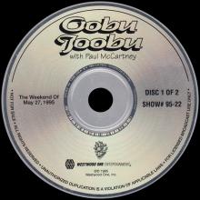 1995 05 27 - PAUL McCARTNEY RADIO SHOW - WESTWOOD ONE - OOBU JOOBU - SHOW 95-22 - pic 3