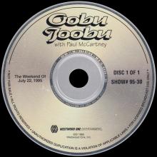 1995 07 15 - PAUL McCARTNEY RADIO SHOW - WESTWOOD ONE - OOBU JOOBU - SHOW 95-29 - 95-30 - pic 4