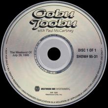 1995 07 29 - PAUL McCARTNEY RADIO SHOW - WESTWOOD ONE - OOBU JOOBU - SHOW 95-31 - 95-32 - pic 3