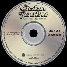 1995 08 12 - PAUL McCARTNEY RADIO SHOW - WESTWOOD ONE - OOBU JOOBU - SHOW 95-33 - 95-34 - pic 3