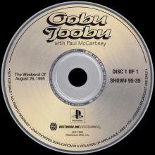1995 08 26 - PAUL McCARTNEY RADIO SHOW - WESTWOOD ONE - OOBU JOOBU - SHOW 95-35 - 95-36 A-B - pic 2