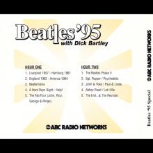 1995 11 11-19 - THE BEATLES RADIO SHOW - ABC RADIO NETWORKS - BEATLES 95 DICK BARTLEY PAUL McCARTNEY - pic 6