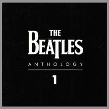 1995 11 20 THE BEATLES ANTHOLOGY 1 - MARKETING ADVERTISING - UK SQUARED CARDBOARD - pic 1