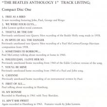 1995 11 20 THE BEATLES ANTHOLOGY 1 - PRESS PACK - UK - pic 6