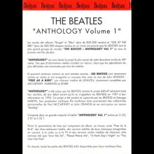 1995 11 20 THE BEATLES ANTHOLOGY VOLUME 1 - MARKETING PRESS CAMPAIGN - FRANCE - pic 2