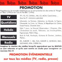 1995 11 20 THE BEATLES ANTHOLOGY VOLUME 1 - MARKETING PRESS CAMPAIGN - FRANCE - pic 8