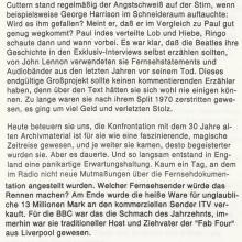 1995 11 21 THE BEATLES ANTHOLOGY - ZDF PRESSE SPECIAL  - GERMANY - A  - pic 10