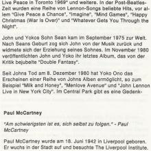 1995 11 21 THE BEATLES ANTHOLOGY - ZDF PRESSE SPECIAL  - GERMANY - C  - pic 10
