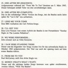 1995 11 21 THE BEATLES ANTHOLOGY AUDIO AND VIDEO - PRESS PACK - E M I ELECTROLA - GERMANY - B - pic 10