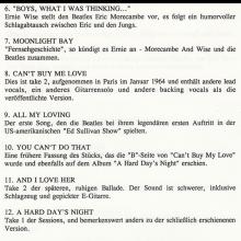 1995 11 21 THE BEATLES ANTHOLOGY AUDIO AND VIDEO - PRESS PACK - E M I ELECTROLA - GERMANY - B - pic 12