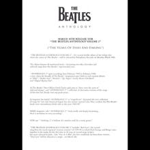 1996 03 18 THE BEATLES ANTHOLOGY 2 - PRESS PACK - UK - pic 9