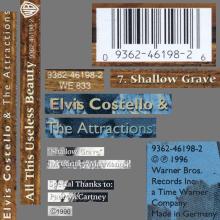1996 05 14 UK⁄GER Elvis Costello-All This Useless Beauty - Shallow Grave ⁄ 0 9362-46198-2 6  - pic 4