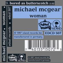1997 02 25 UK/GER Michael McGear-Woman - Bored As A Buttterscotch ⁄ EDCD 507 ⁄ 7 40155 15072 3 - pic 4