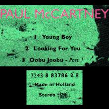 1997 04 28 YOUNG BOY - PAUL McCARTNEY DISCOGRAPHY - HOLLAND - 7 24388 37862 8 - pic 4