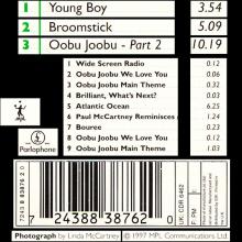 1997 04 28 YOUNG BOY - PAUL McCARTNEY DISCOGRAPHY - UK - CDR 6462 - 7 24388 38762 0 - pic 5