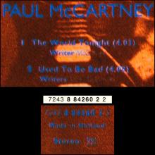 1997 07 07 THE WORLD TONIGHT - PAUL McCARTNEY DISCOGRAPHY - HOLLAND - 7 24388 42602 2 - pic 4