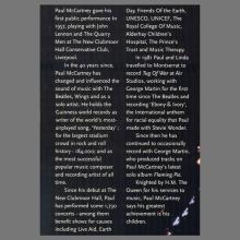 1997 09 15 Music For Montserrat - The Royal Albert Hall - Programme - pic 5