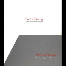 1997 10 14 Paul McCartney The Standing Stone Première Paul Wane Book - pic 6