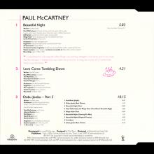 1997 12 15 BEAUTIFUL NIGHT - PAUL McCARTNEY DISCOGRAPHY - HOLLAND - 7 24388 49212 6 - pic 2