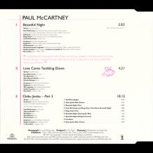 1997 12 15 BEAUTIFUL NIGHT - PAUL McCARTNEY DISCOGRAPHY - HOLLAND - 7 24388 49212 6 - pic 1