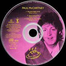 1997 12 15 BEAUTIFUL NIGHT - PAUL McCARTNEY DISCOGRAPHY - UK - 7 24388 49712 1 - CDR 6489 - pic 1