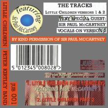 1998 12 00 UK Peter Kirtley Band - Little Children ⁄ JUB 001 - 5 012345 008028 - pic 4