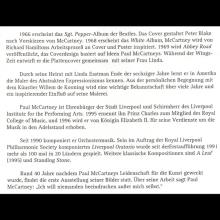 1999 05 01-07 25 a Paul McCartney Paintings Press Kit Siegen Germany - pic 14