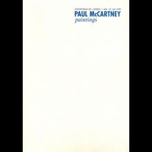 1999 05 01-07 25 b Paul McCartney Paintings Press Kit Siegen Germany - pic 1