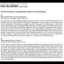 1999 05 01-07 25 b Paul McCartney Paintings Press Kit Siegen Germany - pic 7