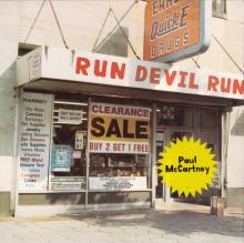 1999 10 04 PAUL McCARTNEY - RUN DEVIL RUN - 7 24352 23511 7 - UK - pic 1