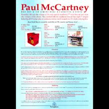 1999 10 04 Paul McCartney - Run Devil Run - Press Info UK - pic 1