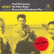1999 10 24 NO OTHER BABY - PAUL McCARTNEY DISCOGRAPHY - CDRS 6527 - 7 24388 77392 8 - MONO - EU / UK - pic 1