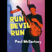 1999 Run Devil Run - Paul McCartney - Press kit - pic 1