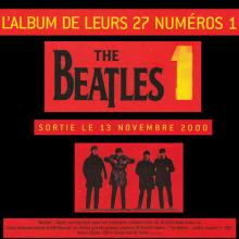 2000 11 13 THE BEATLES 1 - PRESS INFO FOLDER - FRANCE - pic 10