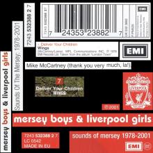 2001 04 02 UK⁄EU Mersey Boys&Liverpool Girls - Deliver your Children ⁄ 7243 532388 2 7  - pic 4
