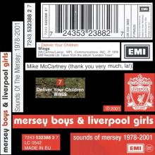 2001 04 02 UK⁄EU Mersey Boys&Liverpool Girls - Deliver your Children ⁄ 7243 532388 2 7  - pic 1