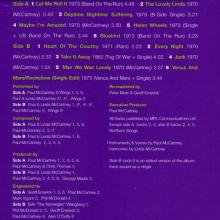 2001 05 07 PAUL McCARTNEY - WINGSPAN HITS AND HISTORY - UK 532 8501 - 7 24353 28501 2 - EU - B - pic 13