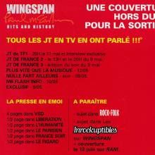 2001 05 07 Paul McCartney - Wingspan - Press Info France CD & Ram - pic 1