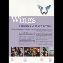 2001 05 07 Paul McCartney - Wingspan - Press Info France CD - pic 1