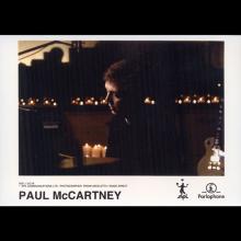 2001 Drining Rain - Paul McCartney - Press kit  - pic 1