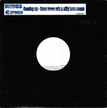 2001 05 07 - WINGSPAN - 12 WINDJ 002 - SILLY LOVE SONGS ⁄ COMING UP - 01 0092 20 ⁄A⁄ - 01 0092 ⁄B⁄  - 12INCH PROMO - pic 1