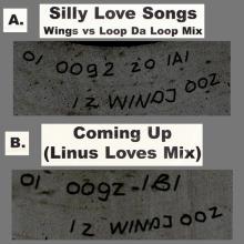 UK 2001 05 07 WINGSPAN - 12 WINDJ 002 - SILLY LOVE SONGS ⁄ COMING UP - 01 0092 20 ⁄A⁄ - 01 0092 ⁄B⁄  - 12INCH PROMO - pic 2