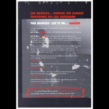 2003 11 17 LET IT BE... NAKED - THE BEATLES - MARKETING PRESS CAMPAIGN - FRANCE - pic 5