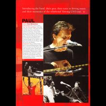 2003 PAUL McCARTNEY BACK IN THE WORLD 2003 - TOUR CONCERT PROGRAMME - pic 6