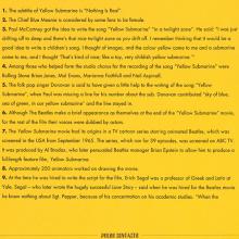 2004 09 06 YELLOW SUBMARINE PICTURE BOOK - WALKER BOOKS - SUBAFILMS LTD. - PRESS KIT - UK - pic 8